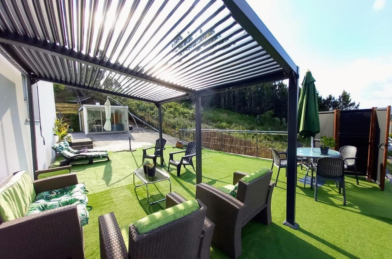 Casa Rocha Velha Con Terraza Y Piscina Particular Daire Santiago de Compostela Dış mekan fotoğraf