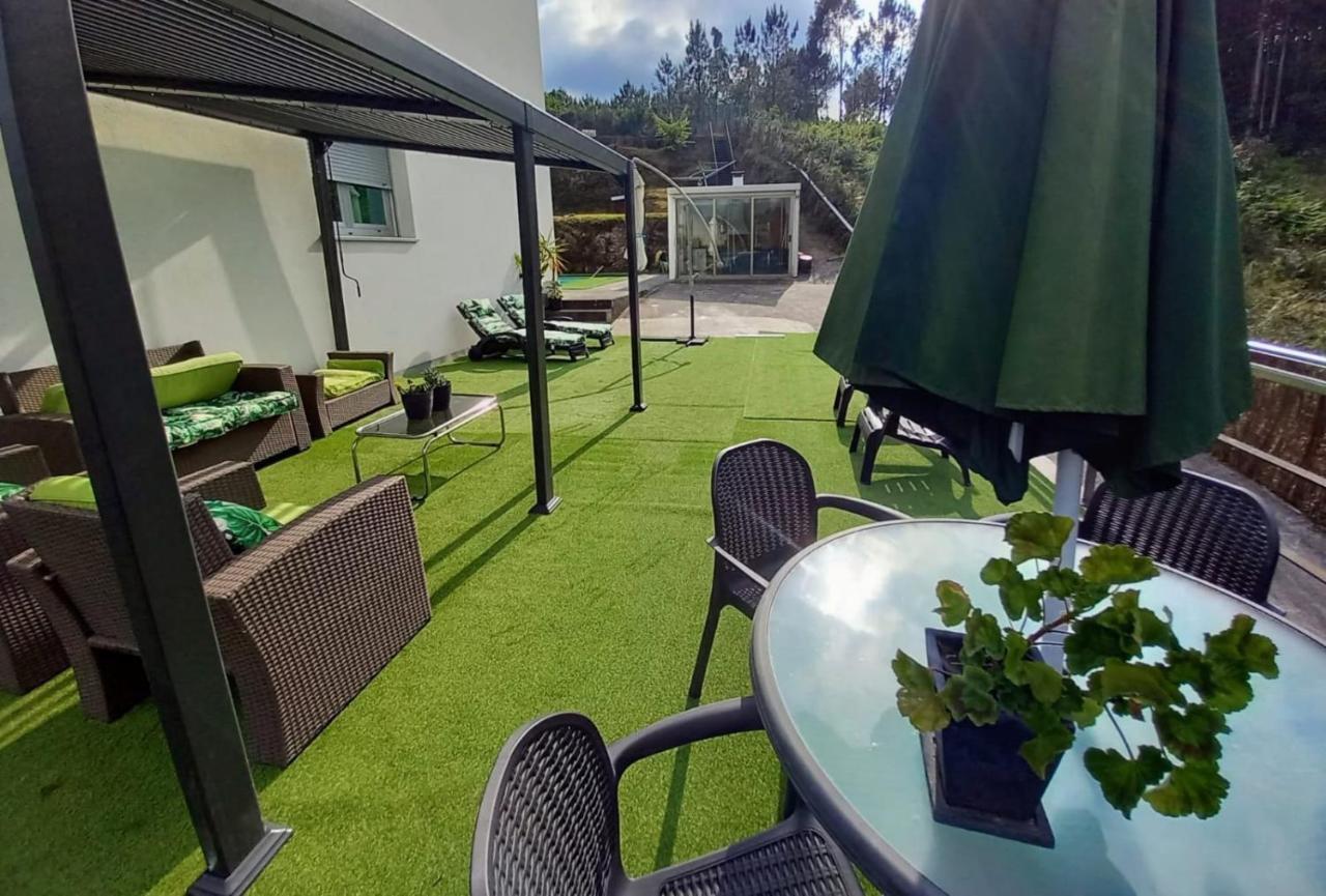 Casa Rocha Velha Con Terraza Y Piscina Particular Daire Santiago de Compostela Dış mekan fotoğraf