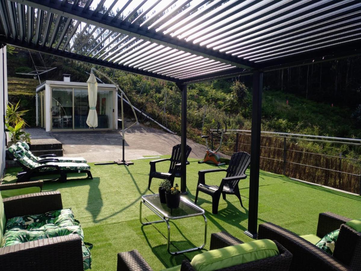 Casa Rocha Velha Con Terraza Y Piscina Particular Daire Santiago de Compostela Dış mekan fotoğraf