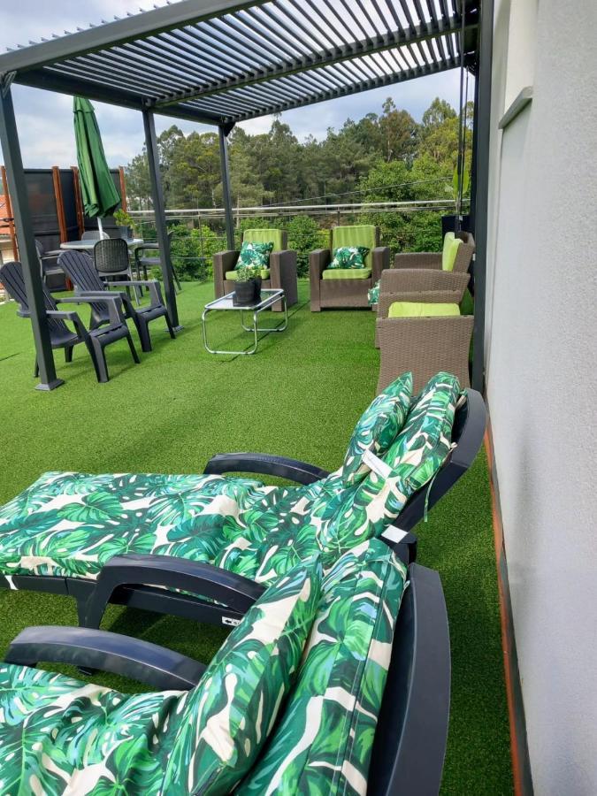 Casa Rocha Velha Con Terraza Y Piscina Particular Daire Santiago de Compostela Dış mekan fotoğraf